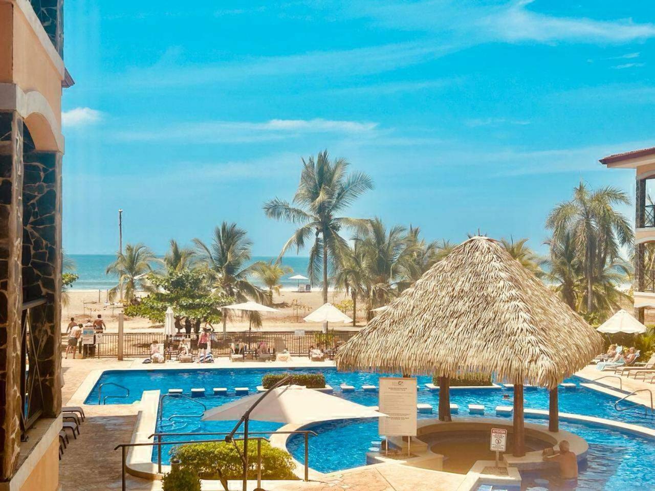 Apartamento De Lujo Las 3 Gotas Jaco, Frente Al Mar Con Vista A La Playa المظهر الخارجي الصورة