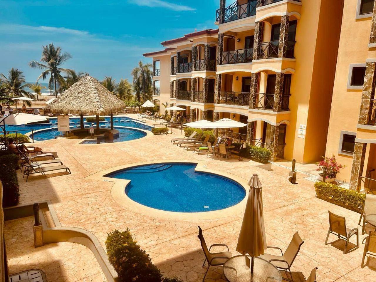 Apartamento De Lujo Las 3 Gotas Jaco, Frente Al Mar Con Vista A La Playa المظهر الخارجي الصورة