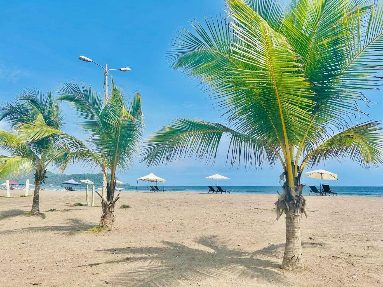 Apartamento De Lujo Las 3 Gotas Jaco, Frente Al Mar Con Vista A La Playa المظهر الخارجي الصورة