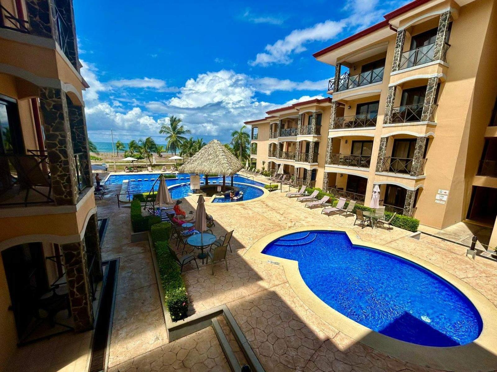 Apartamento De Lujo Las 3 Gotas Jaco, Frente Al Mar Con Vista A La Playa المظهر الخارجي الصورة